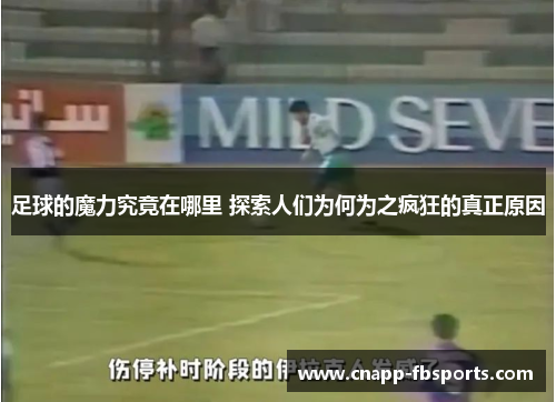 足球的魔力究竟在哪里 探索人们为何为之疯狂的真正原因